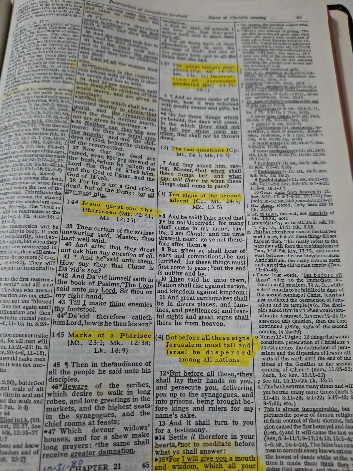 RARE Dake’s Annotated Reference Bible 1963 1977 Ninth Printing Leather Jacket