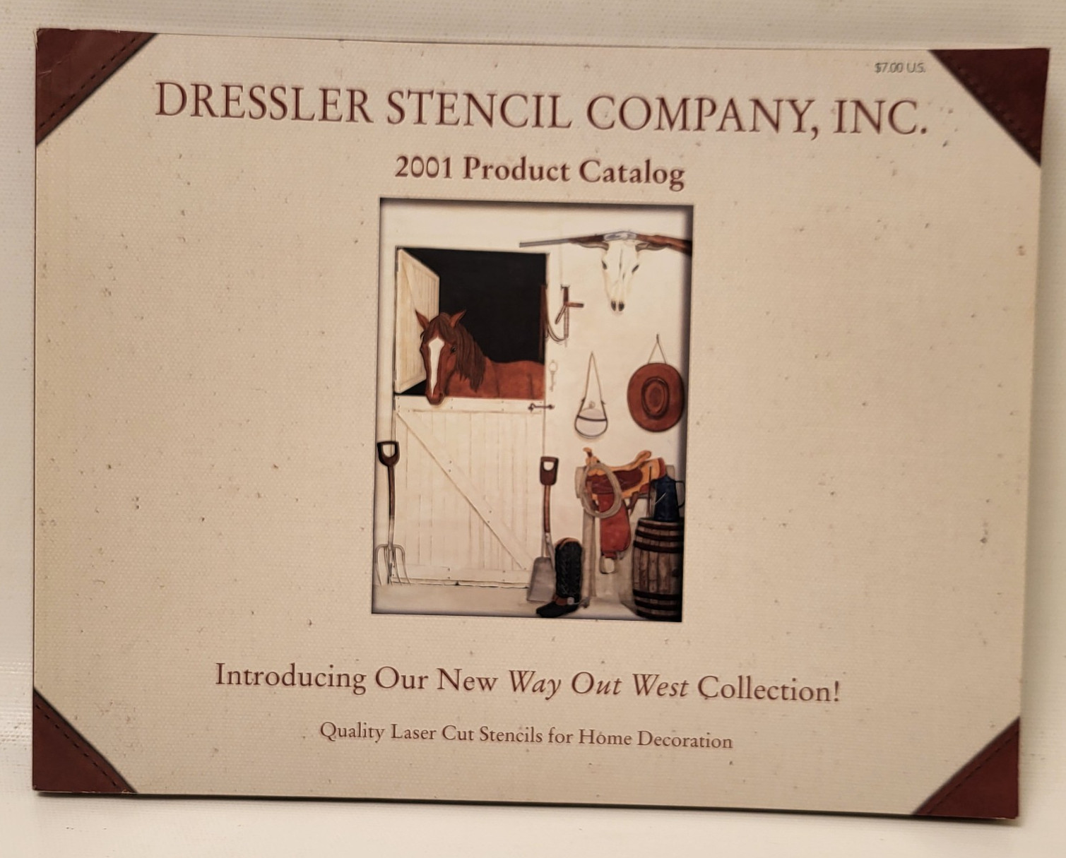2001 Dressler Stencil Company Illustrated Product Catalog Book – 160 pages