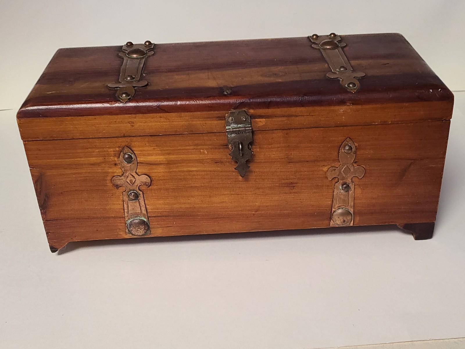 Rare Little Leather Library Complete 30 HOLY BIBLE Original Cedar Box A8