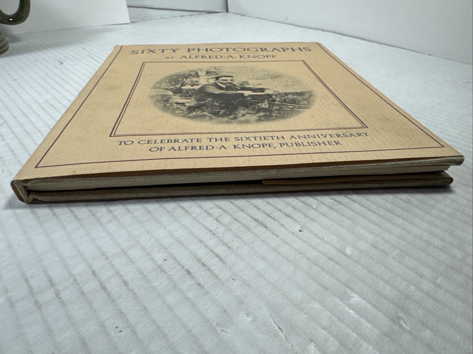 Sixty Photographs to Celebrate the Sixtieth Anniversary of Alfred A. Knopf 1st e