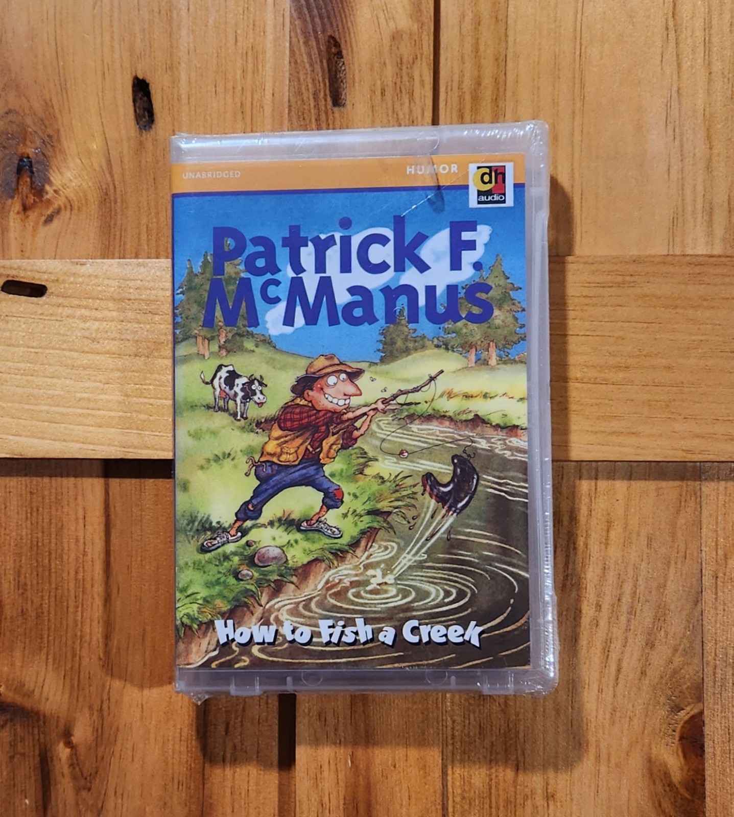 BRAND NEW How to Fish a Creek by Patrick F. McManus Read By George S Irving