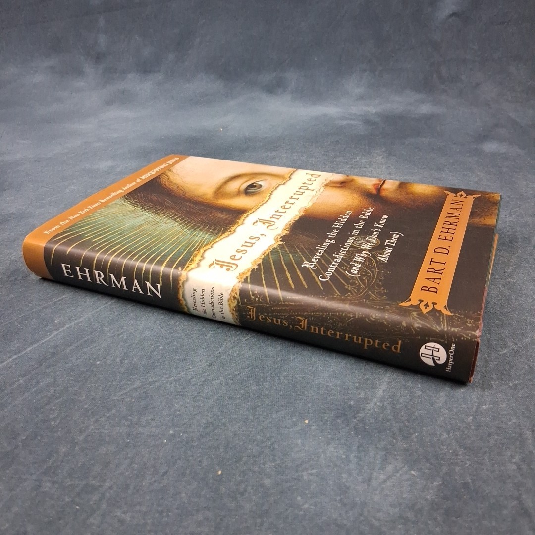 Jesus Interrupted Bart D Ehrman HC VG Biblical Criticism HarperOne New Testament