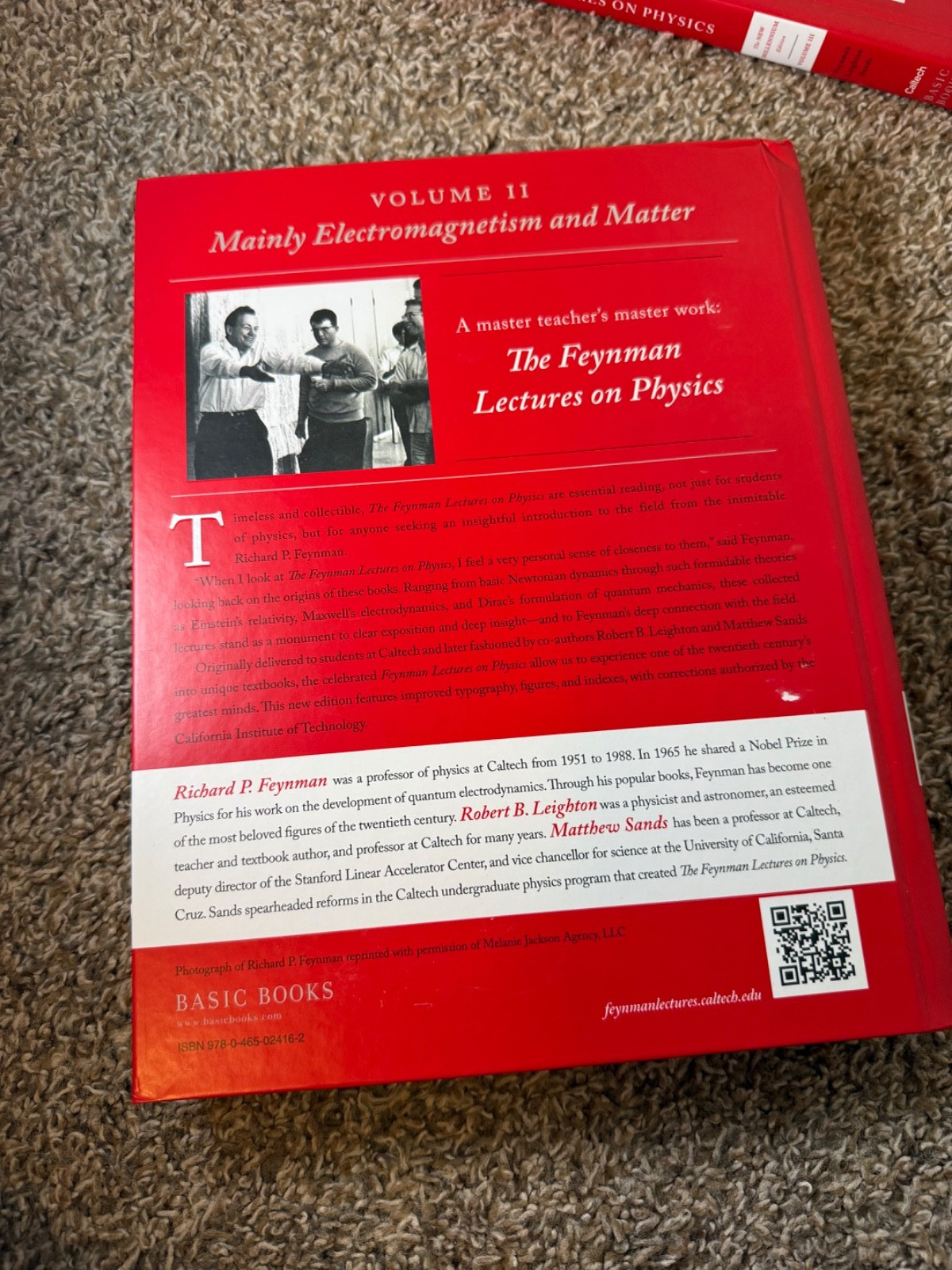 The Feynman Lectures on Physics – New Millennium Edition Complete 3 Volume Set
