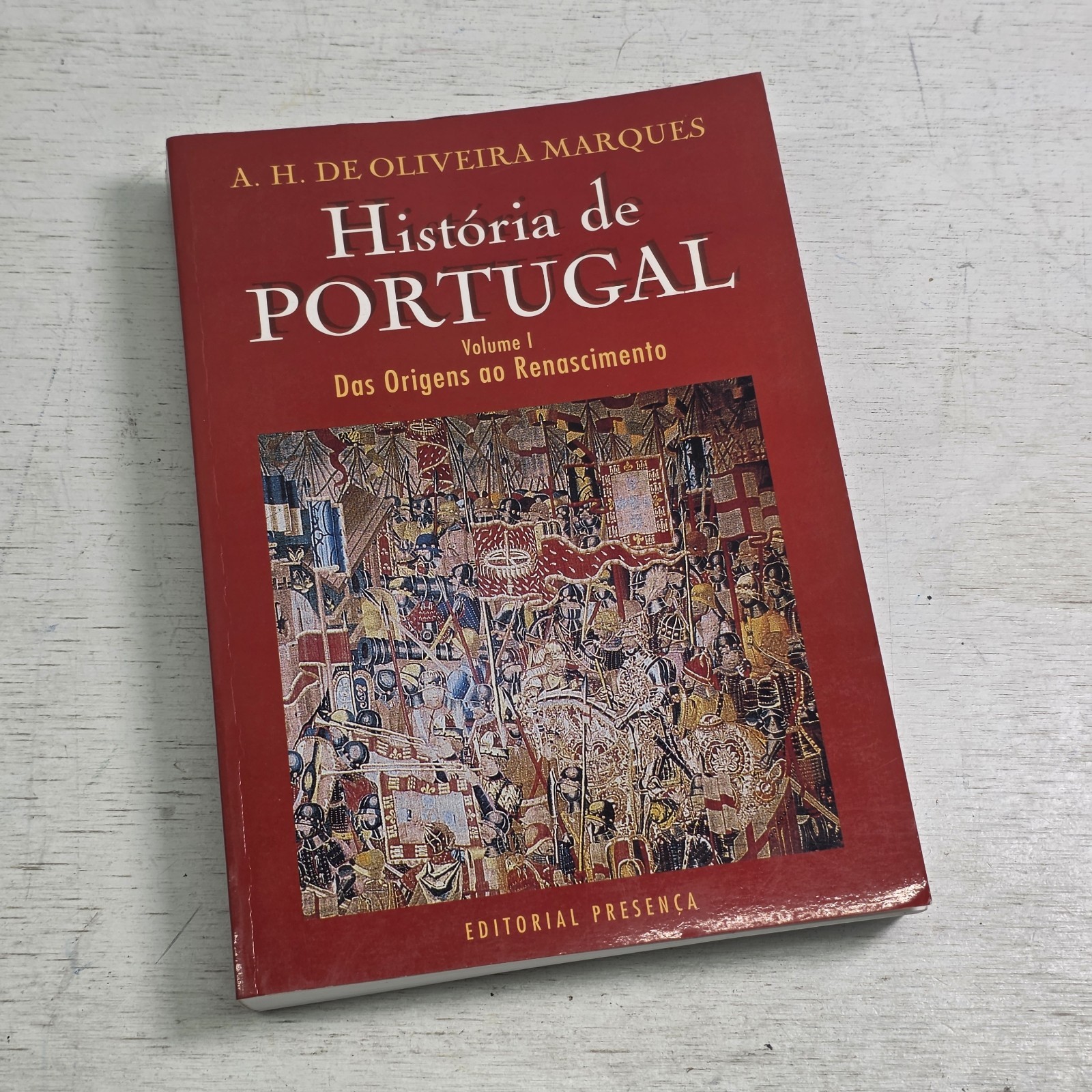 História de Portugal Vol 1 A H de Oliveira Marques 1997 Editorial Presença PB