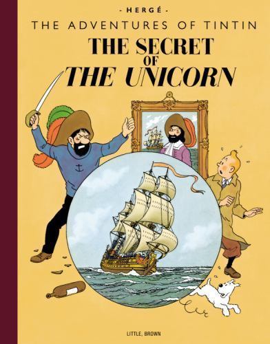 Herge The Adventures TinTin SECRET OF UNICORN 13×16.5 GIANT HB Book SEALED NEW