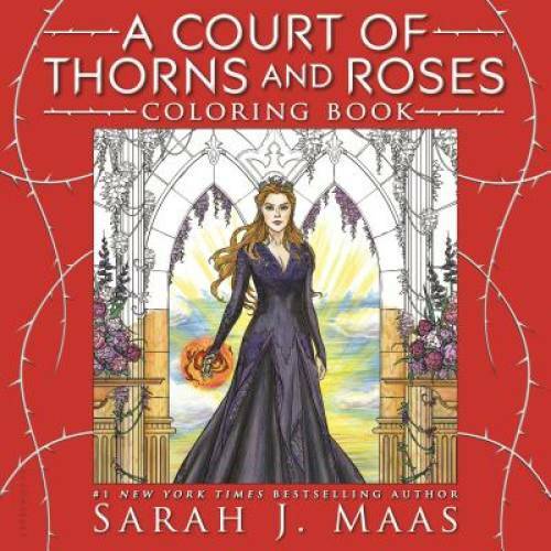 A Court of Thorns and Roses Coloring Book – Paperback By Maas, Sarah J. – GOOD