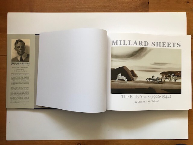 MILLARD SHEETS Early Years 1926-1944 McClelland 2010 ART BOOK IRVINE Literature