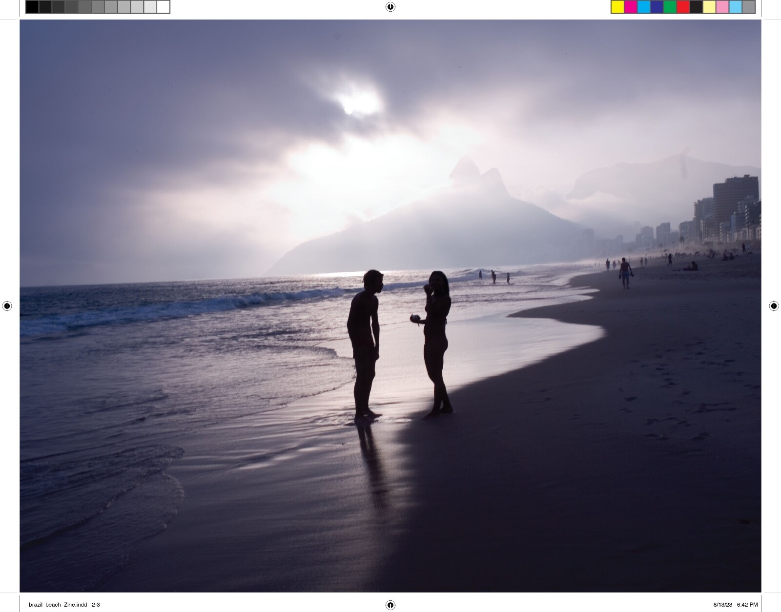 Stephen Shames – BRAZIL BEACH Zine – 28 pages – 5.5 x 8.5 inches