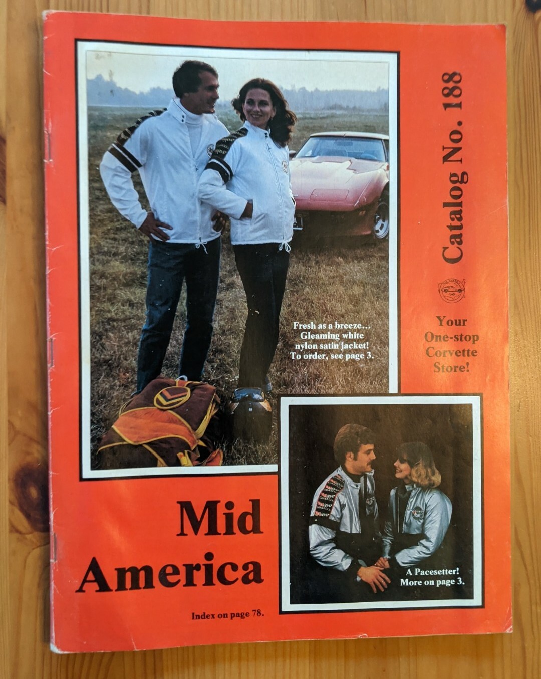 Mid America Effingham IL Corvette Catalog #188 1980 80 pages Fun Photos