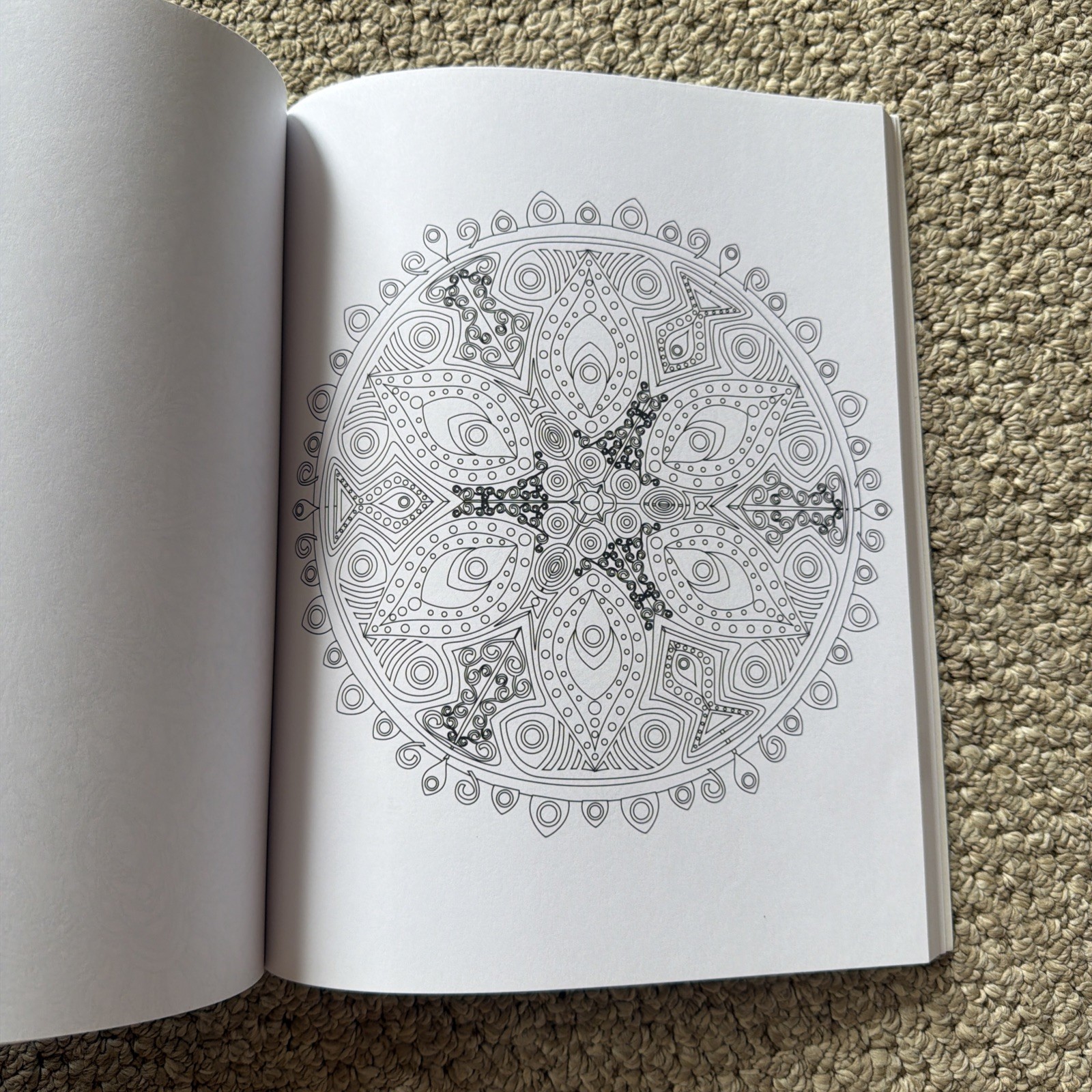 Mandalas: Coloring for Artists – Creative Stress Relieving Adult Coloring Book