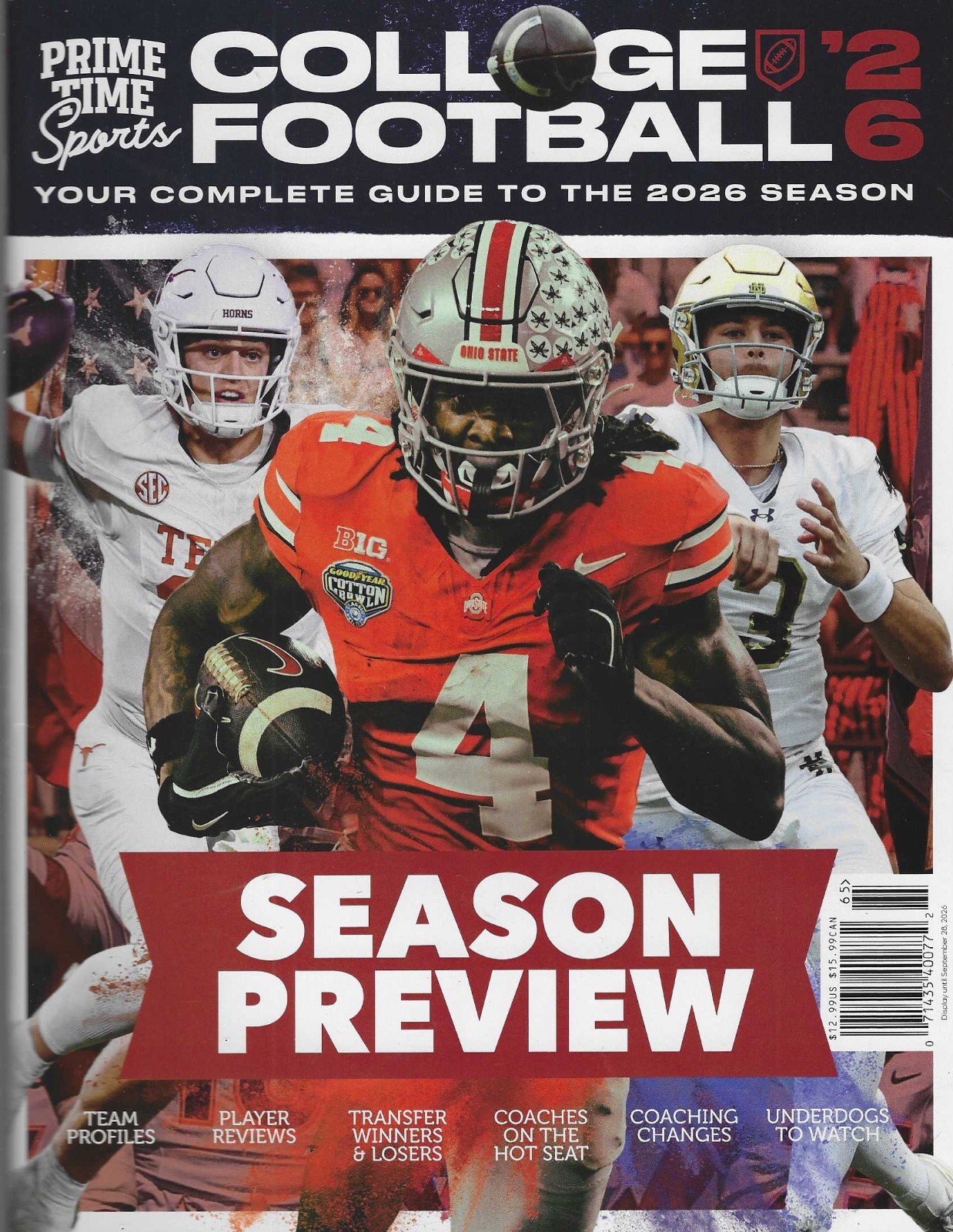 Prime Time Sports College Football Magazine 2026: Preview