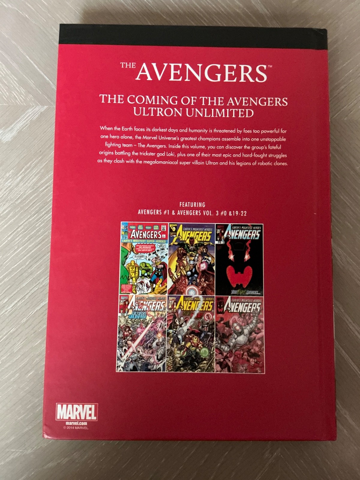 Marvels Mightiest Heroes Collection (Hardback) x7 – The Avengers (Like New)