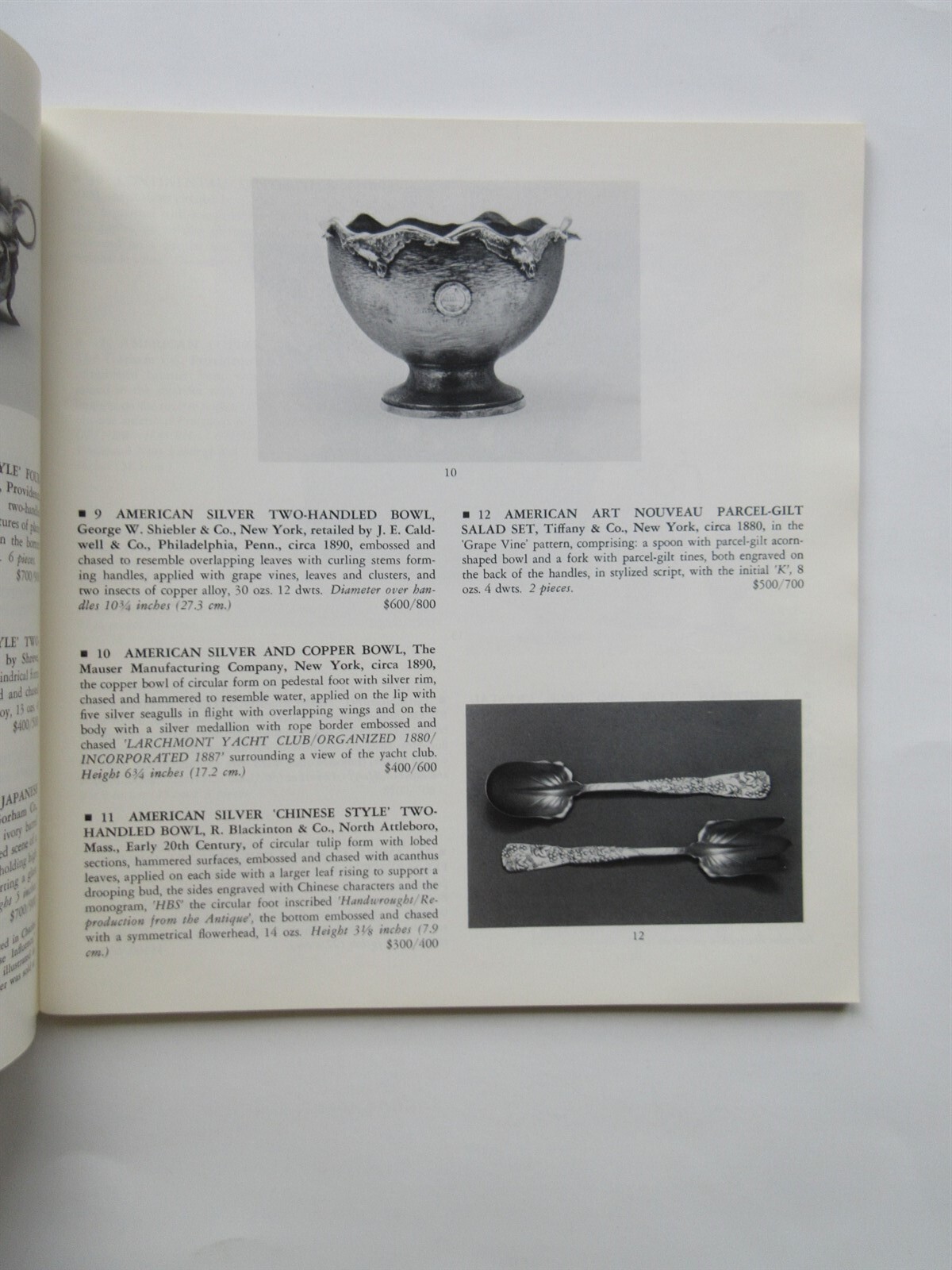 Sotheby’s Late 19th & 20th Century Works of Art, inc Art Nouveau, Art Deco