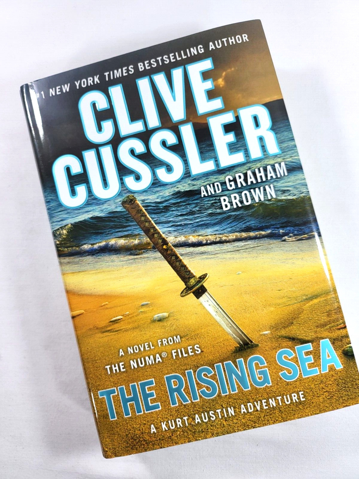 The Rising Sea by Clive Cussler & Graham Brown – Double Signed 1st Edition