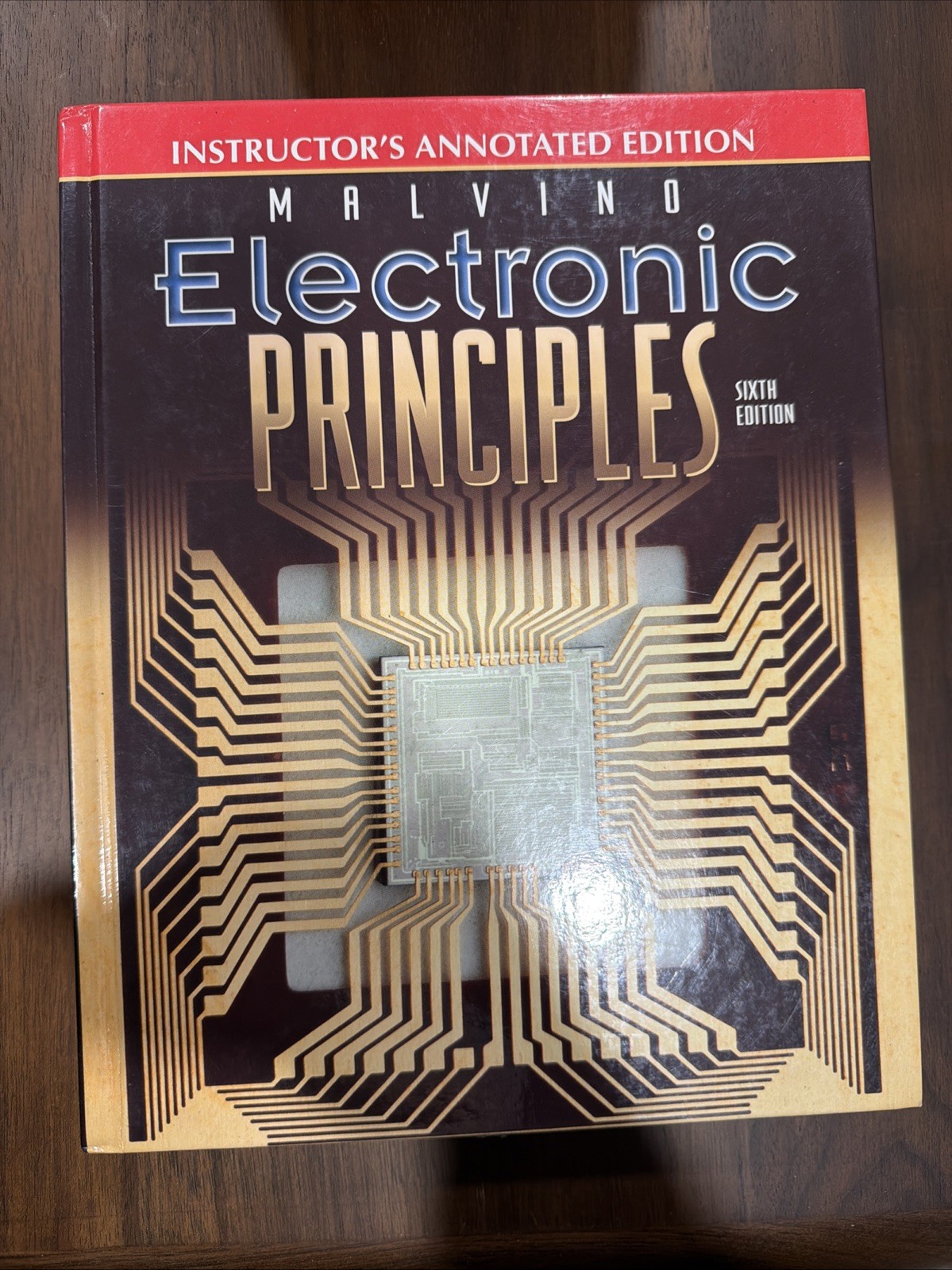 Electronic Principles by Albert P. Malvino 6th Edition Hardcover Book