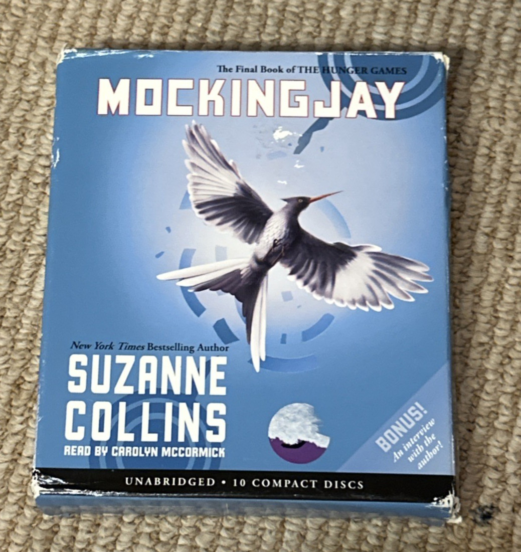 Mockingjay by Suzanne Collins 2010 Compact Disc 10 CDs read by Caroly McCormick