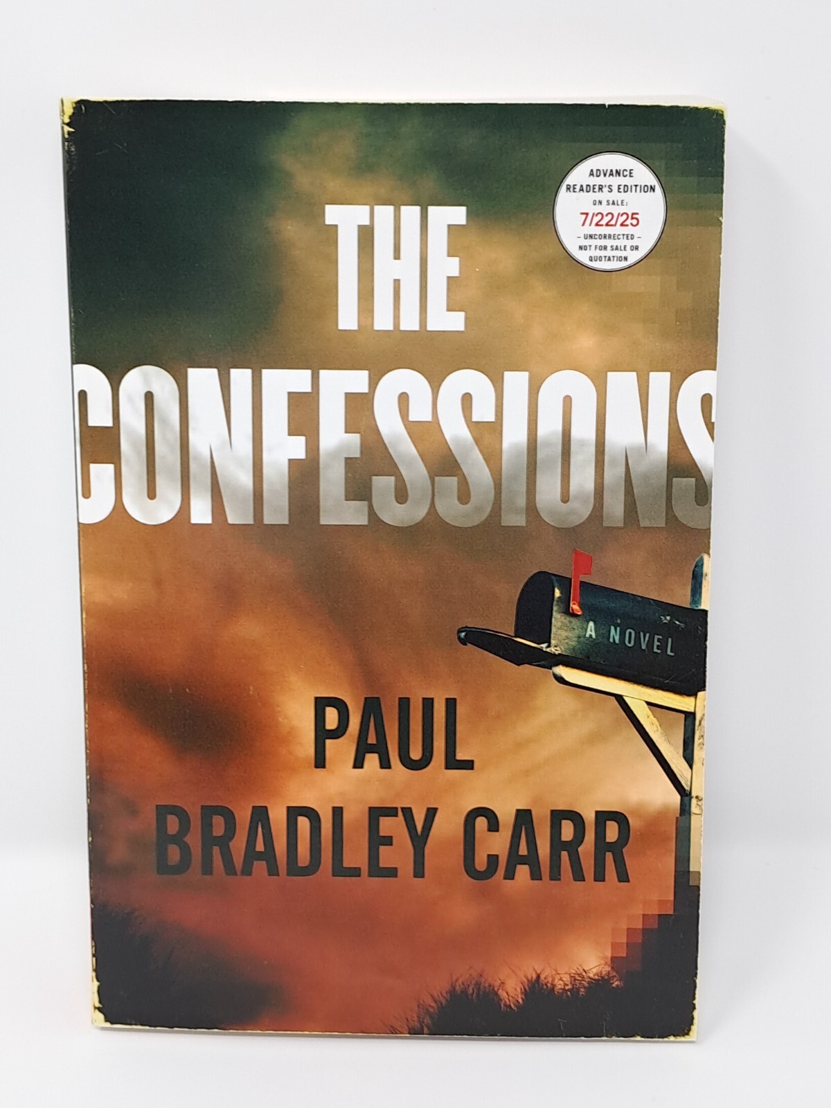 *ARC* The Confessions a Novel by Paul Bradley Carr (2025, Softcover) 7/22/25