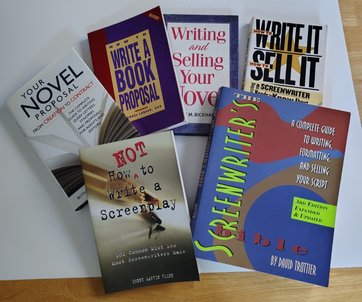 Writer Resources lot/6 Handbooks for Writers Screenplays Novels Proposals