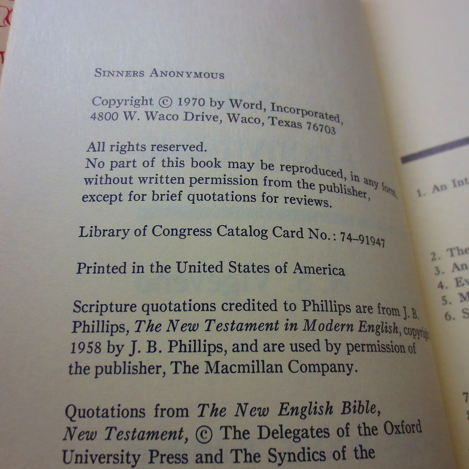 Contemporary American Protestant Thought: 1900 – 1970 William R. Miller
