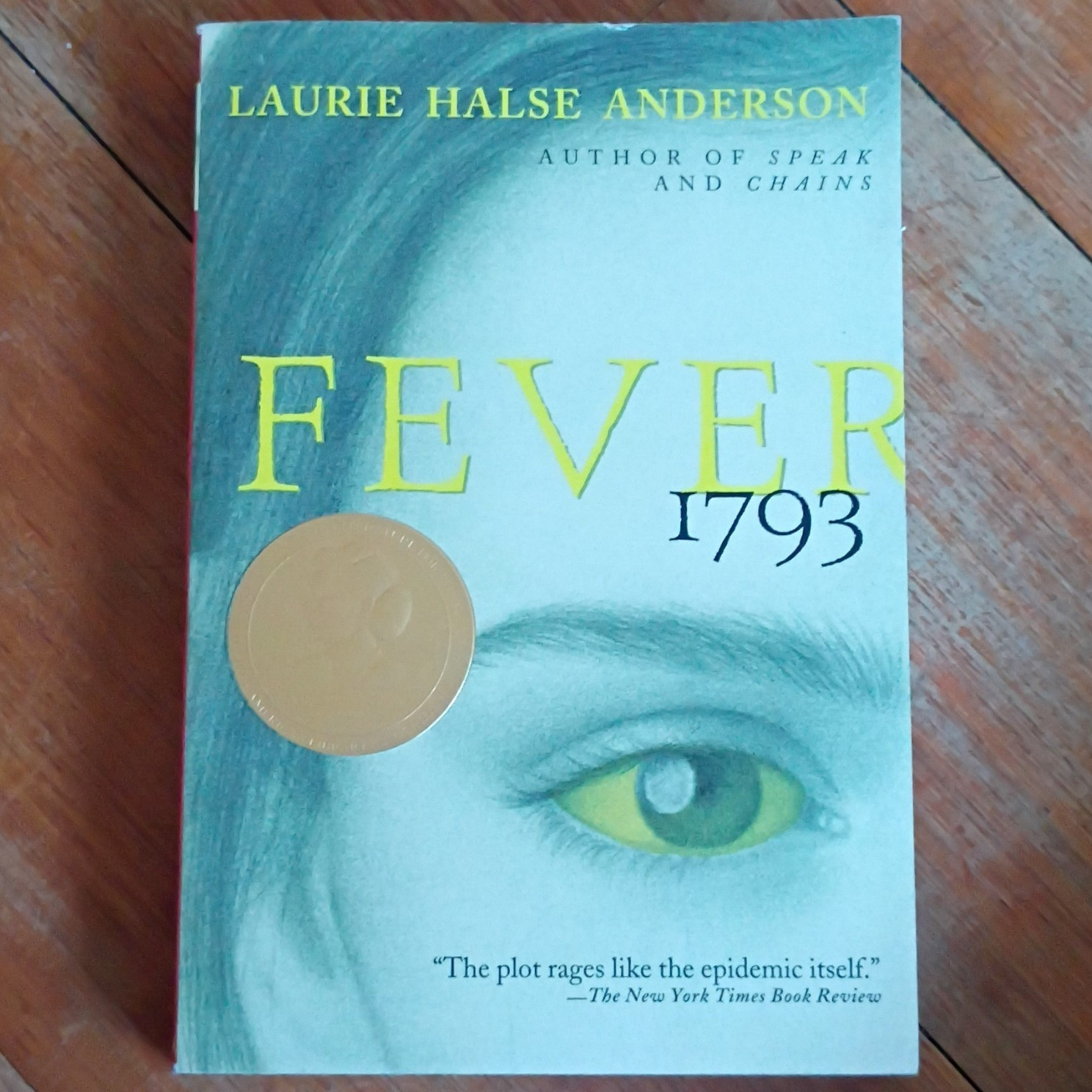Laurie Halse Anderson Fever 1793 Trade Paperback Reprint Simon & Schuster