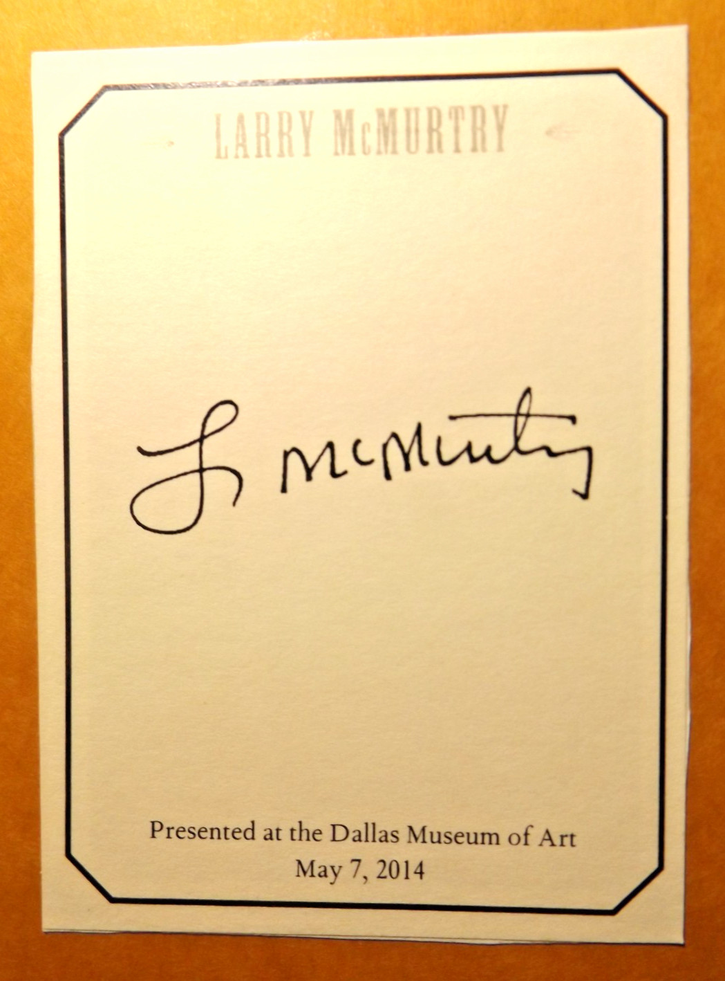 Lonesome Dove – Larry McMurtry 1985 HC.DJ. 1st. 2nd Prntg with Signed BP & Check