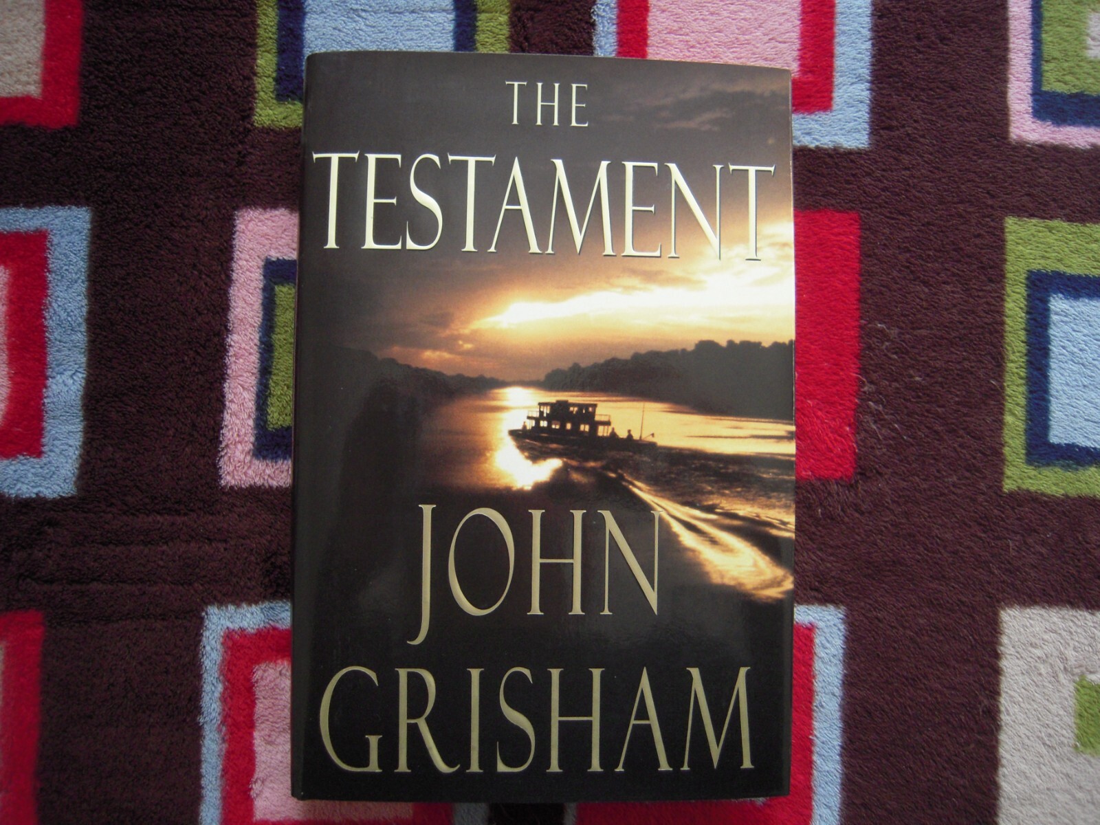 VINTAGE 1999 THE TESTAMENT BY JOHN GRISHAM HARDCOVER FIRST EDITION 435 PAGES