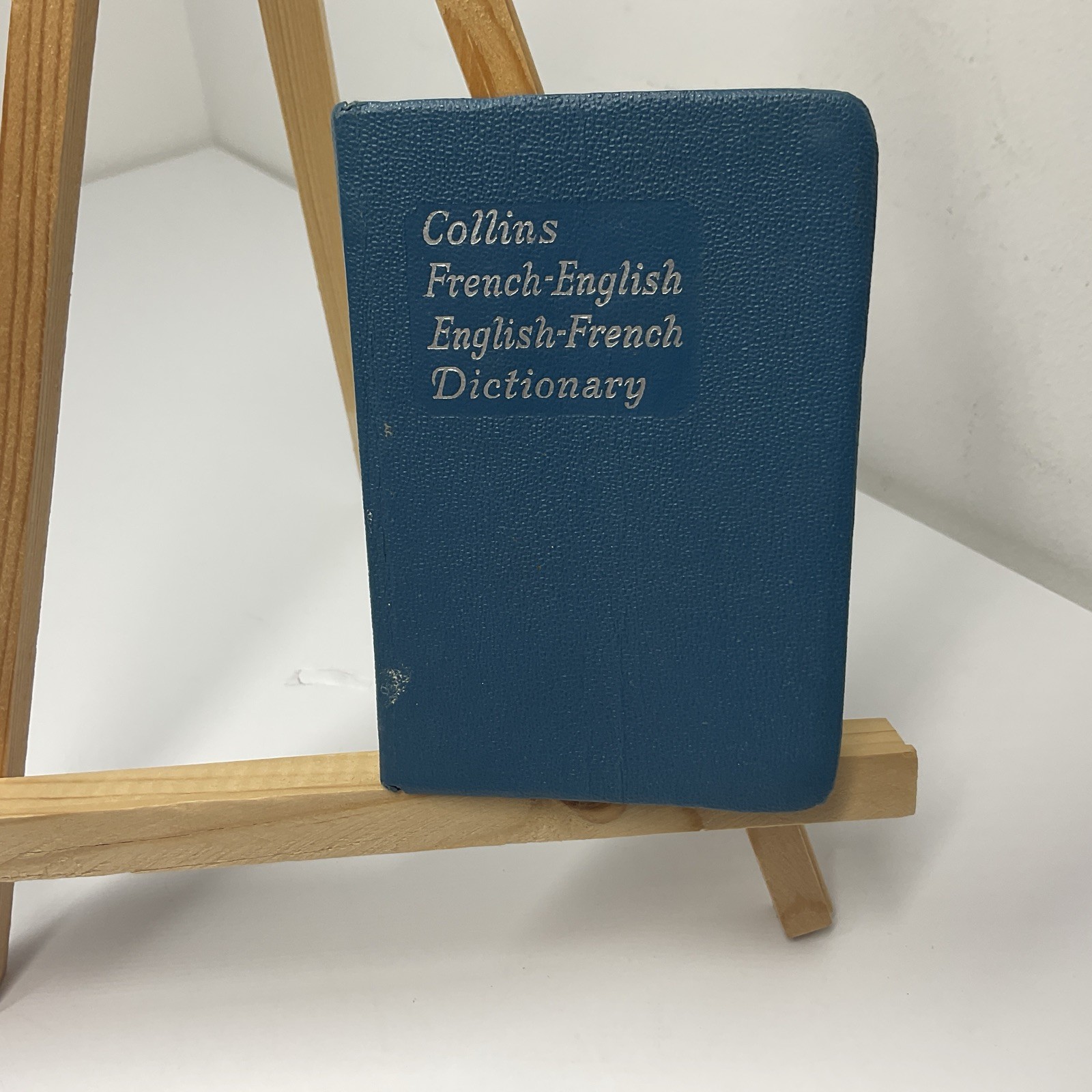 1952 Antique Language Book “Collin’s French Gem Dictionary”