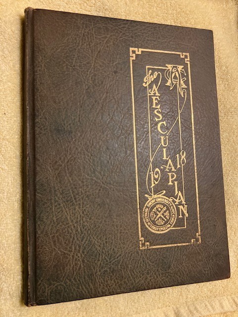 1918 Aesculpian yearbook Atlanta Medical College, Emory University