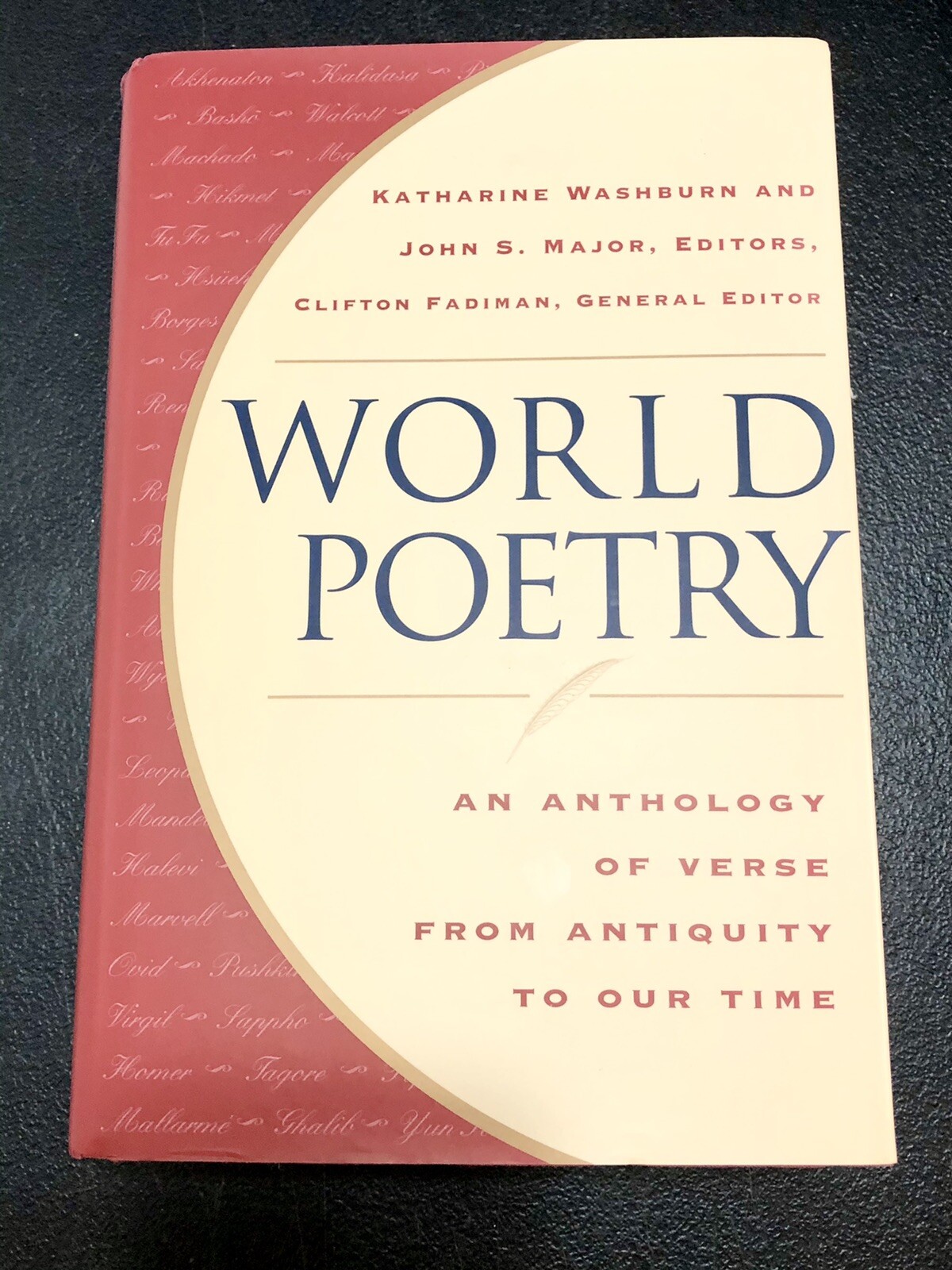 WORLD POETRY 4000 Years Of Poems Ancient Times To Late 20th Century 1st Edition