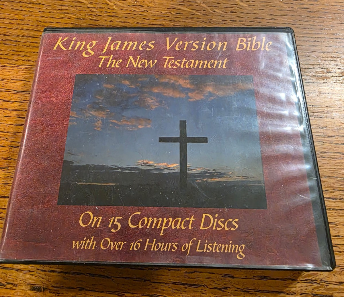 King James Version Bible New Testament 15 CD Set 16 Hours Steven Stevens