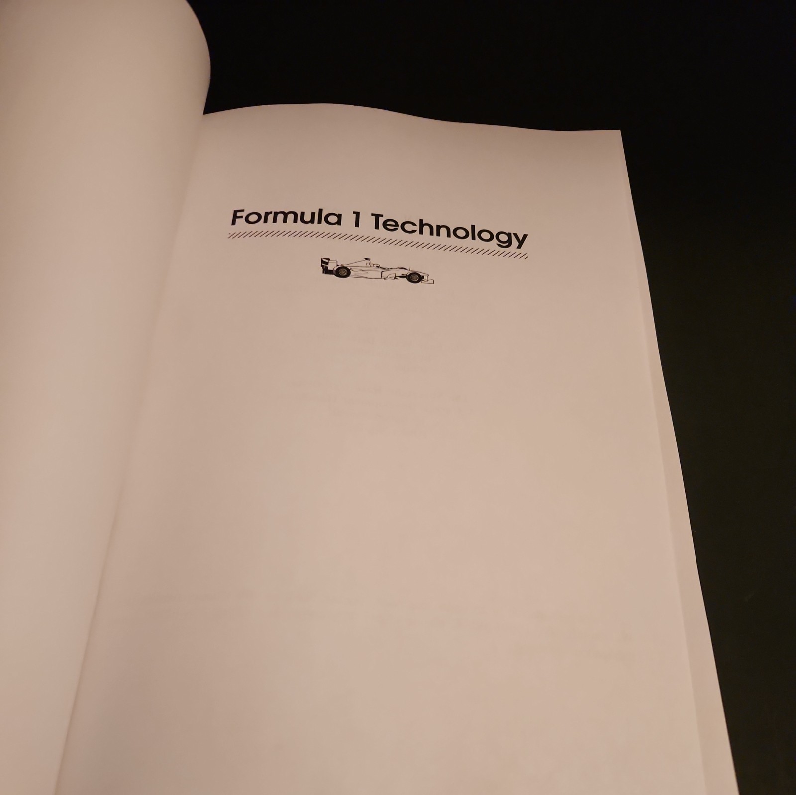 Formula 1 Technology By Peter Wright 2001 1st edition Hardcover new like
