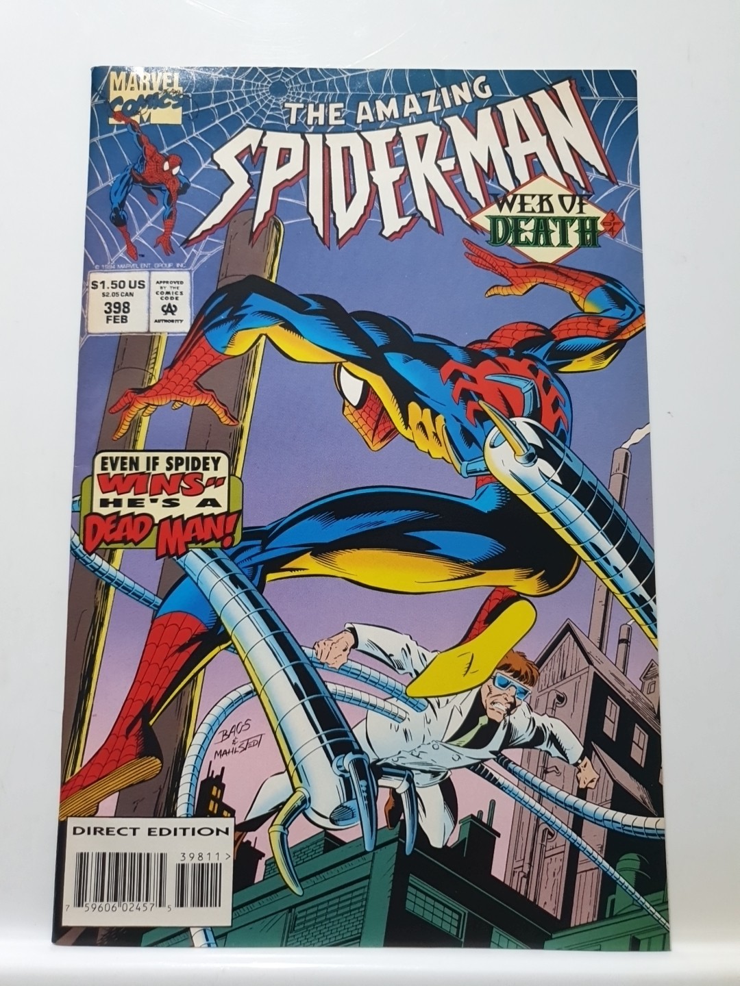 Comic, Amazing Spider-Man, 398 (Com1)