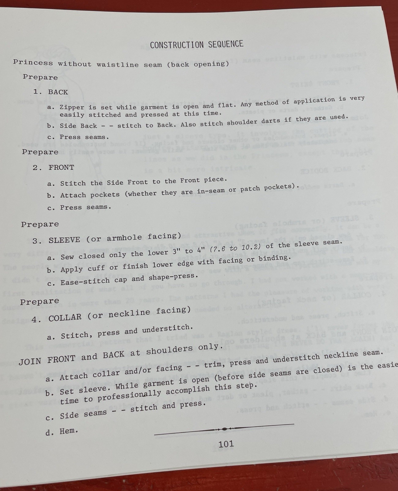 Personal Pattern Development Book II VTG SBPB 1976 Revised Ed. Virginia Nastiuk