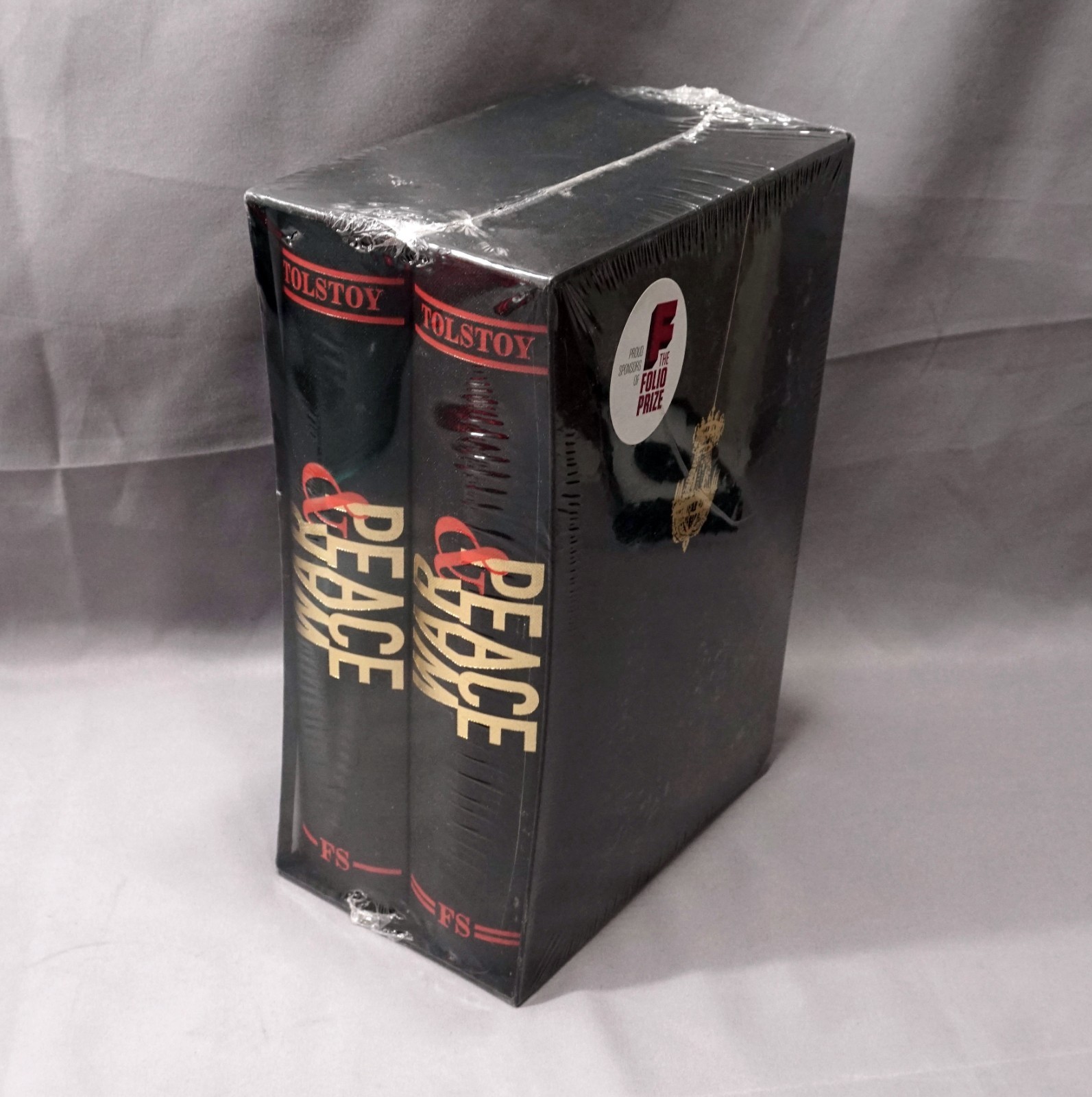 Folio Society War and Peace Tolstoy 2014 2 Vol Illustrated Slipcase Sealed