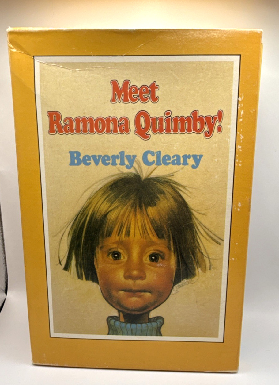 MEET RAMONA QUIMBY 1984 Beverly Cleary 4 Paperback Vintage Yearling Box Set