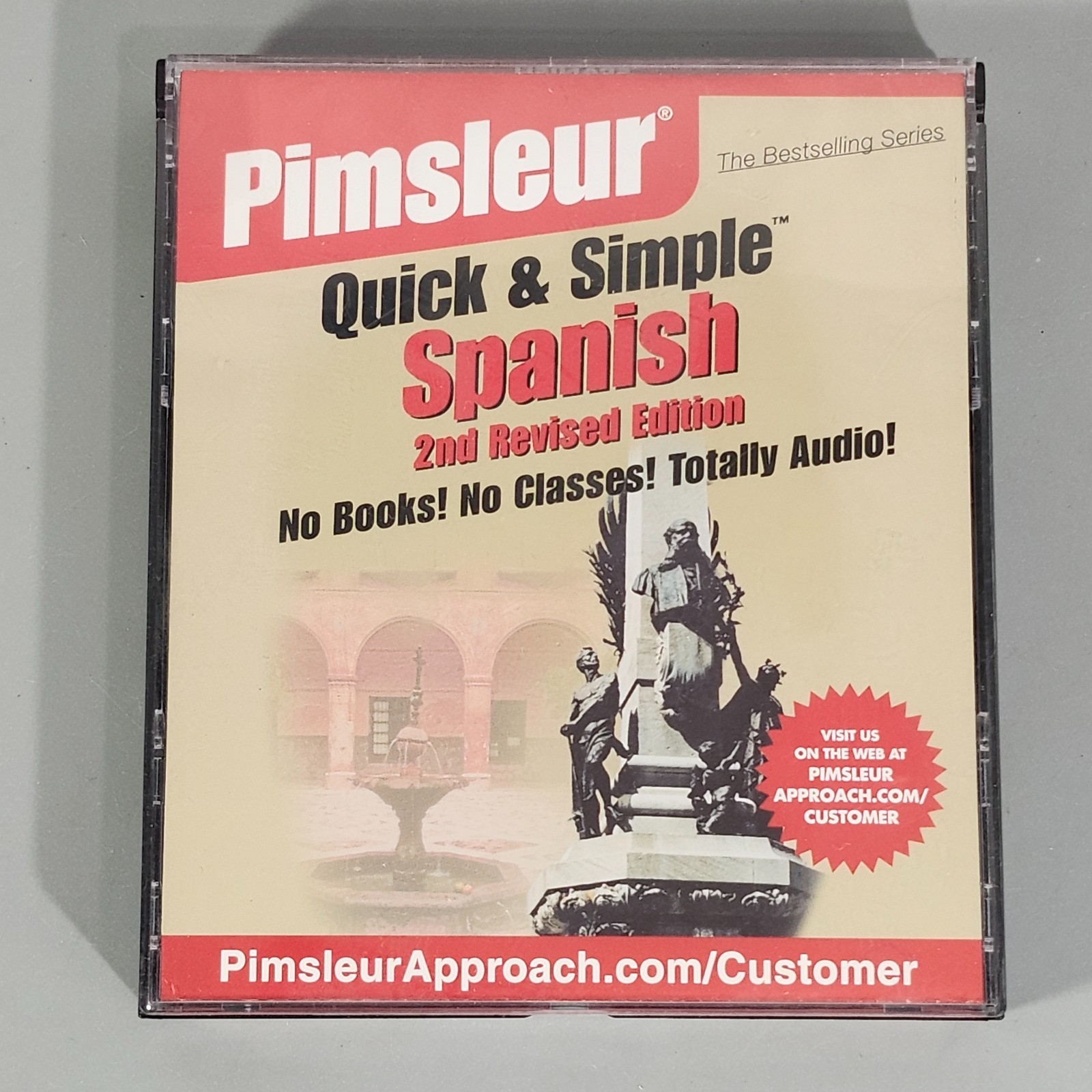 Pimsleur Approach Gold Spanish Vol 1-2 and Quick Simple 2nd Ed Language Bundle