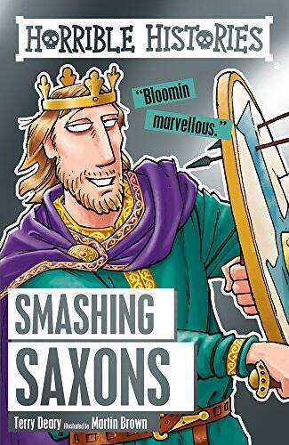 Smashing Saxons (Horrible Histories) – Paperback By Terry Deary – GOOD