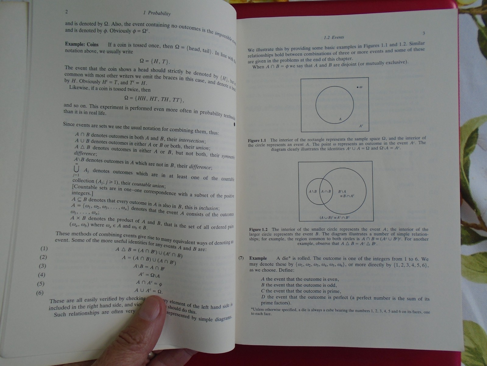 Elementary Probability by David Stirzaker, 1994 First Edition, 406 Pages