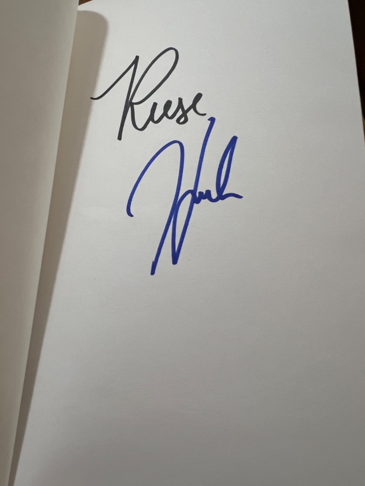 Gone Before Goodbye by Reese Witherspoon and Harlan Coben SIGNED 2nd Prt HB 2025