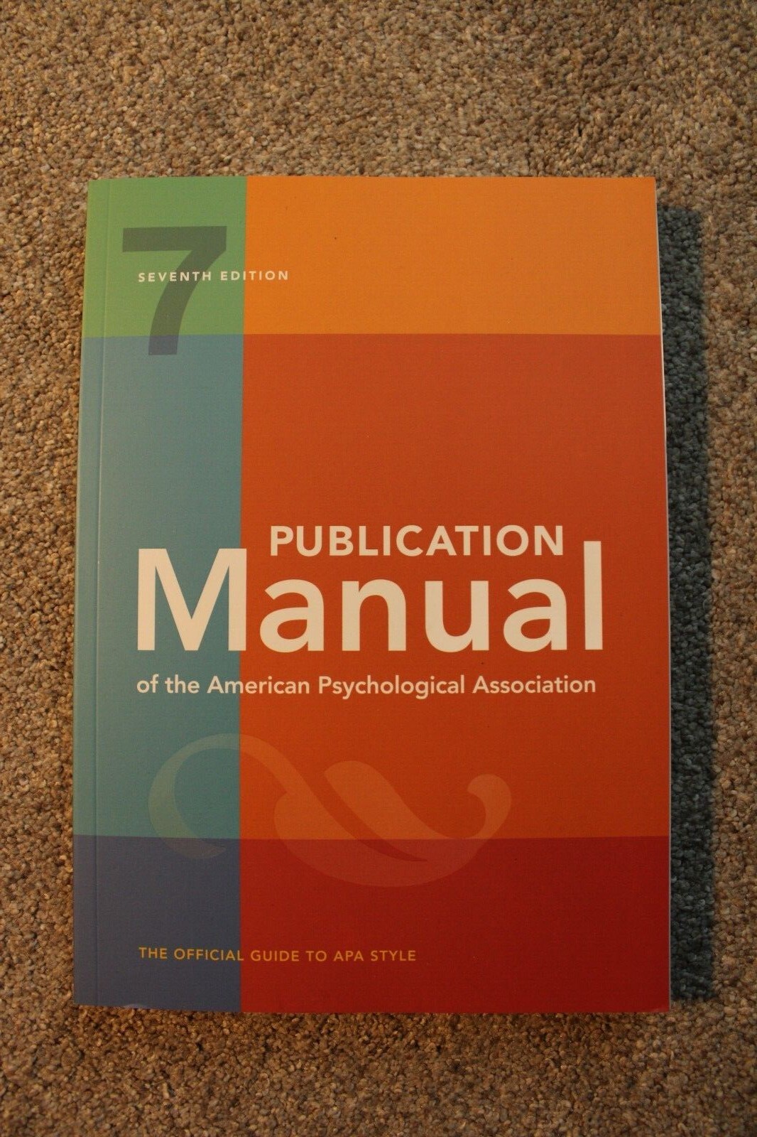 Publication Manual of the American Psychological Association – VERY GOOD