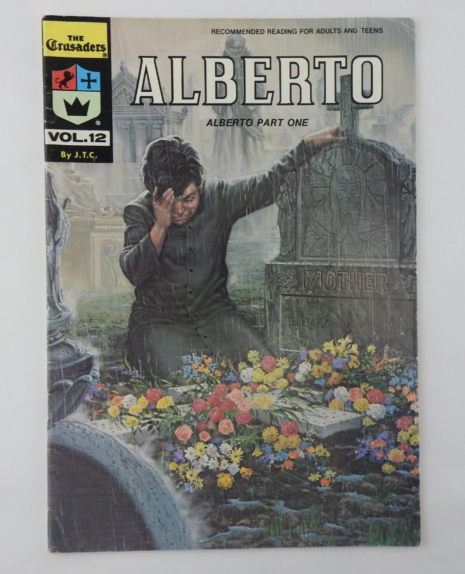 VTG 1970s Alberto Comic Book Vol. 12 Crusaders Series J.T.C. Part One Religous