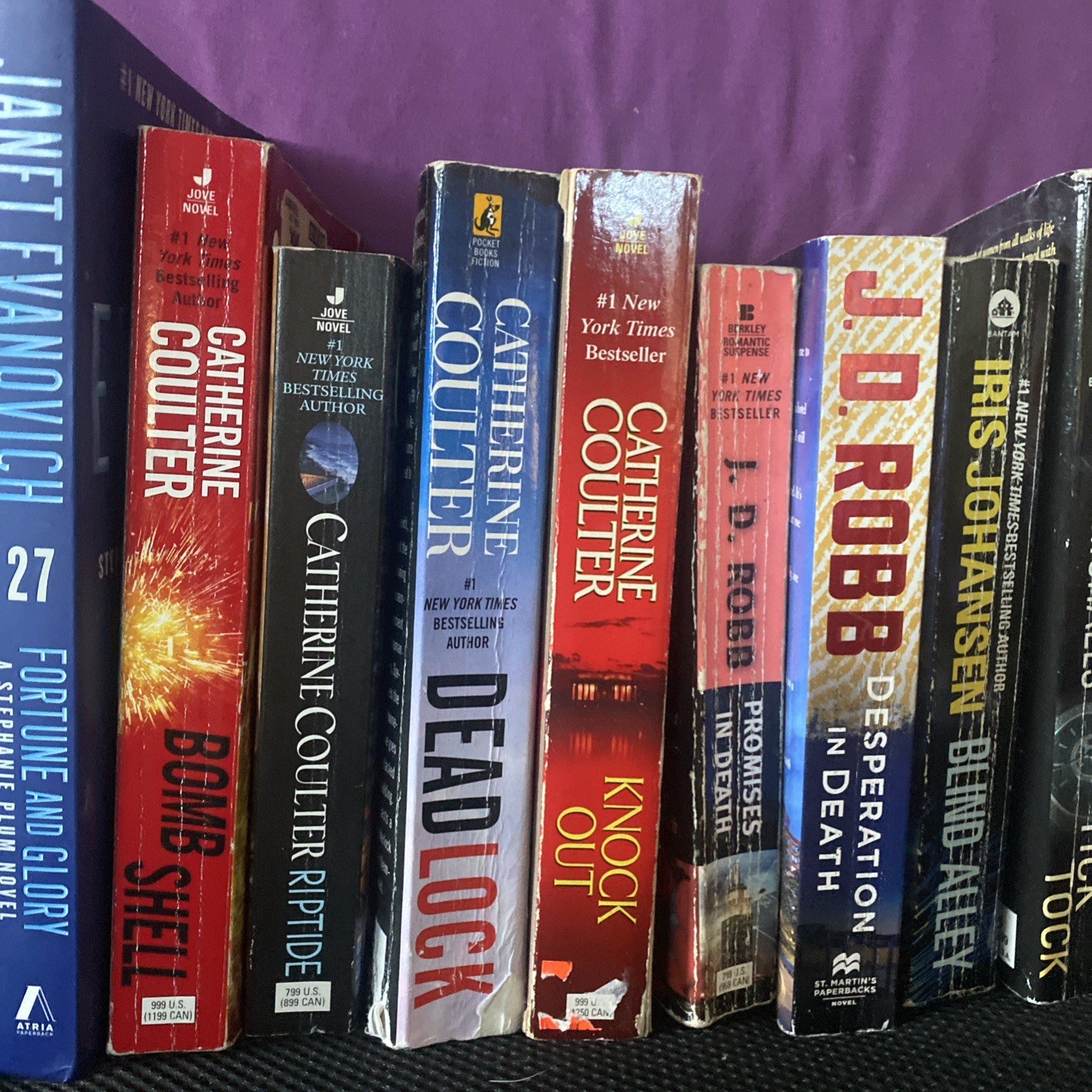 Female Bestselling Suspense Authors Paperback Collection 15 Books