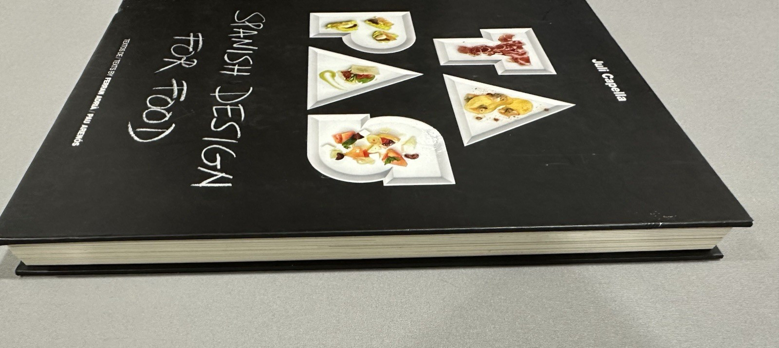 Tapas Spanish Design For Food Hard Cover