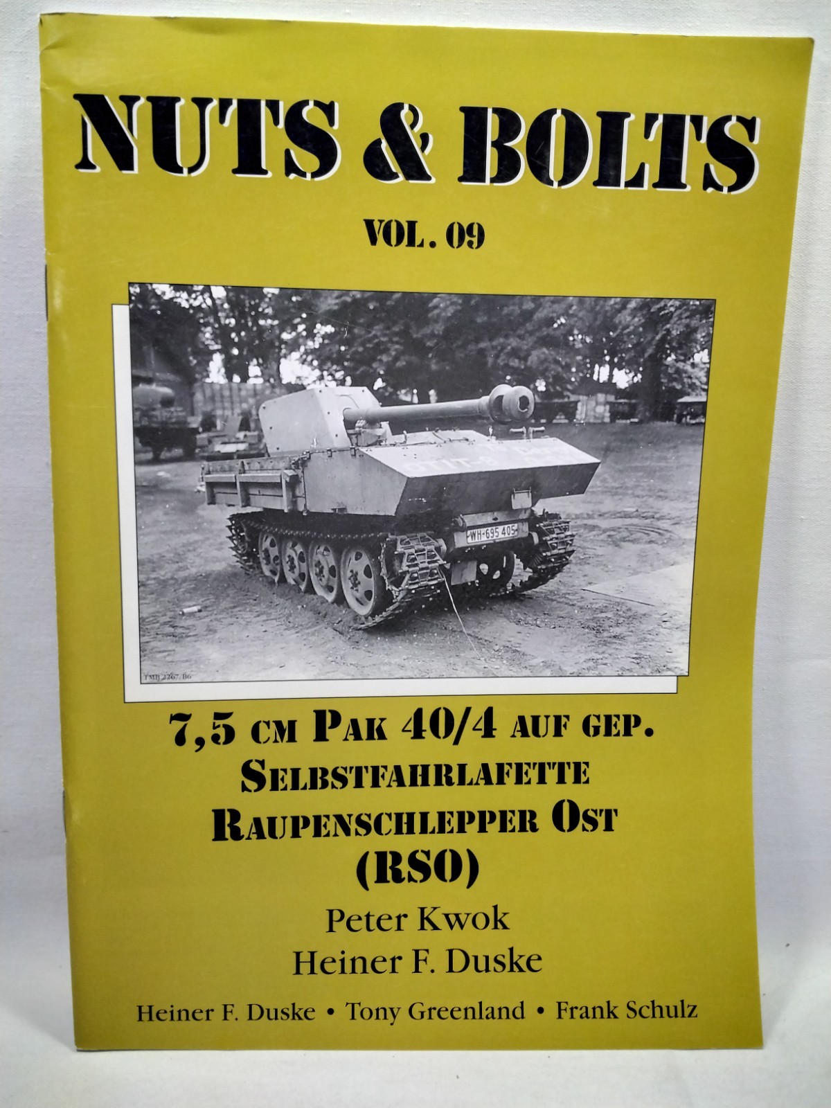 Nuts & Bolts Vol. 09 7,5 cm Pak 40/4 Auf Gep. By Peter Kwok Military