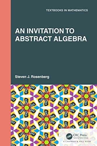 An Invitation to Abstract – Unknown Binding, by Rosenberg Steven J. – New