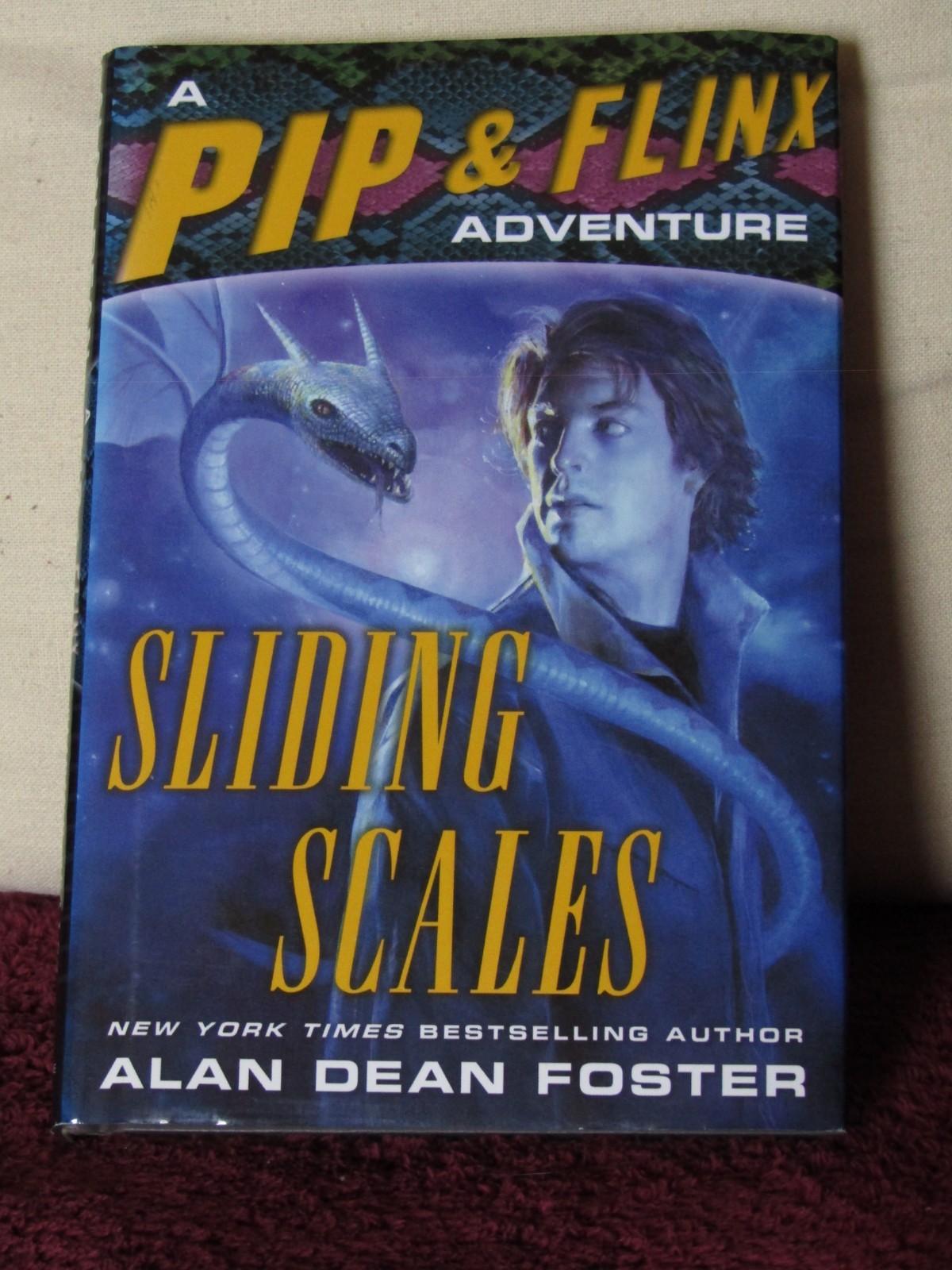 SLIDING SCALES VG HC by Alan Dean Foster # 9 Pip & Flinx Adventure (C) 2004