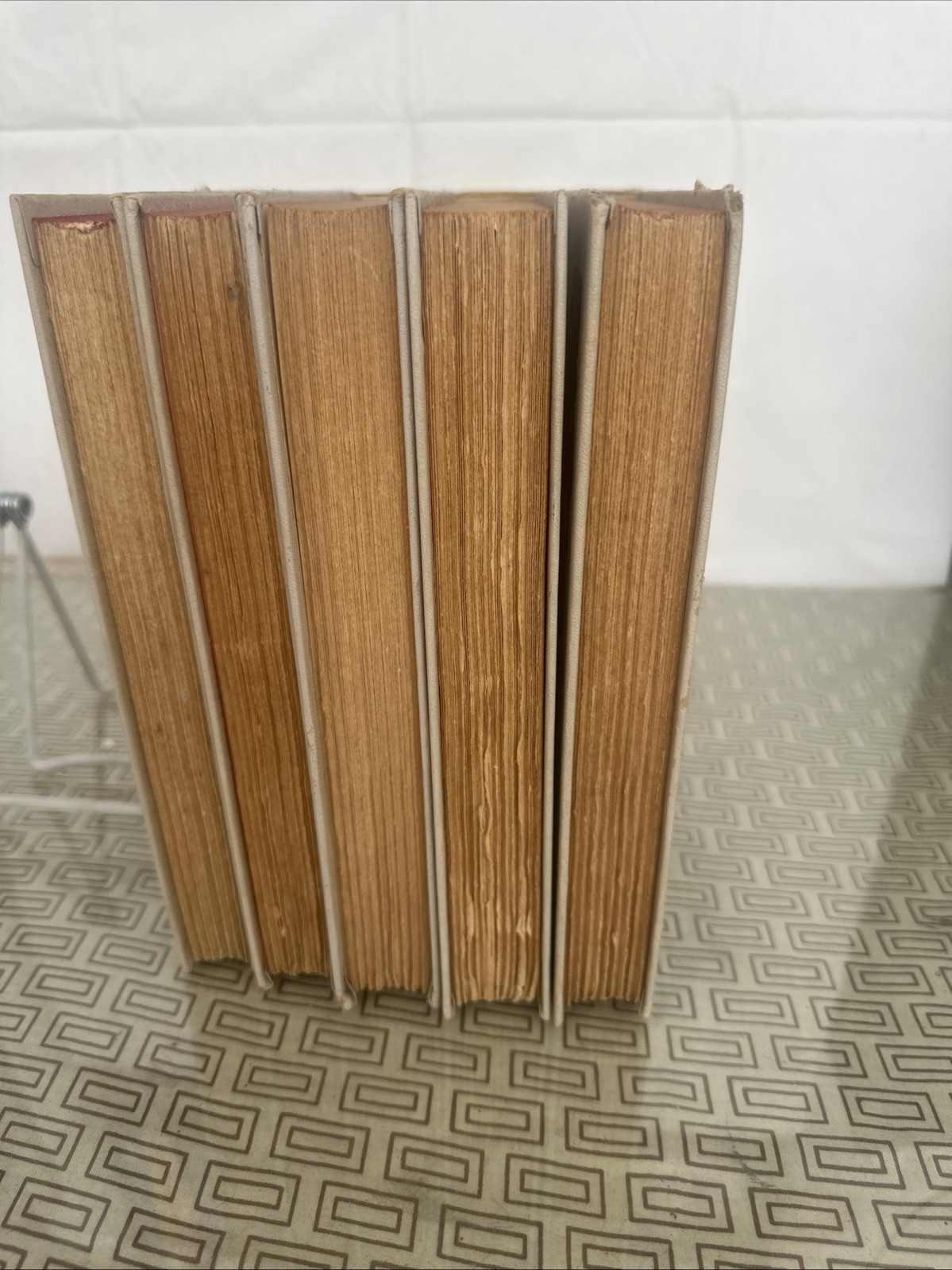 Vintage MCM 1950’s Lot of 4 Junior Deluxe Edition Hardback Books, Colorful