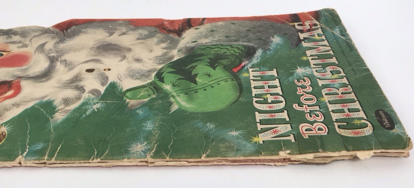 Vintage Whitman 1958 Night Before Christmas Book Florence Sarah Winship