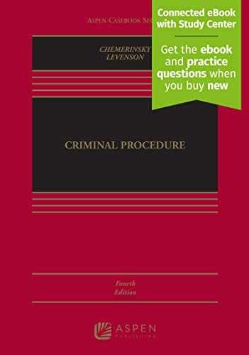 Criminal Procedure – Hardcover, by Erwin Chemerinsky; Laurie – Acceptable q
