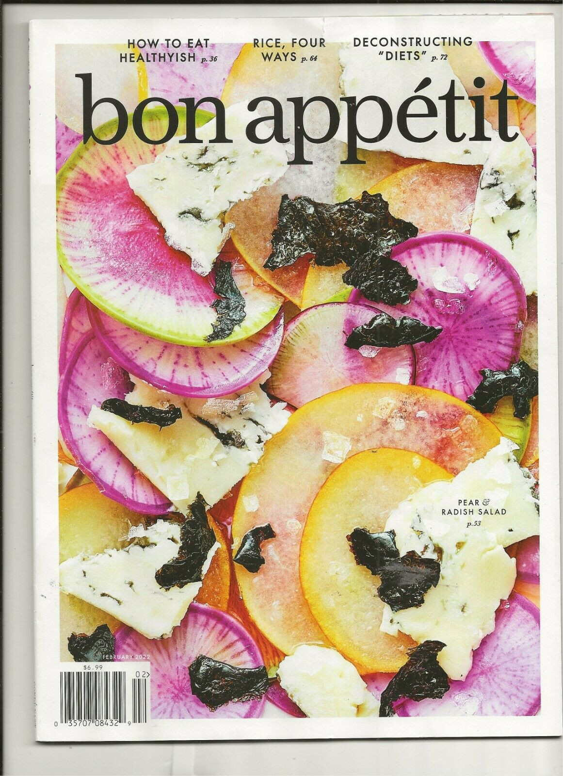 BON APPETIT – FEB 2022 – HOW TO EAT HEALTHYISH – RICE FOUR WAYS